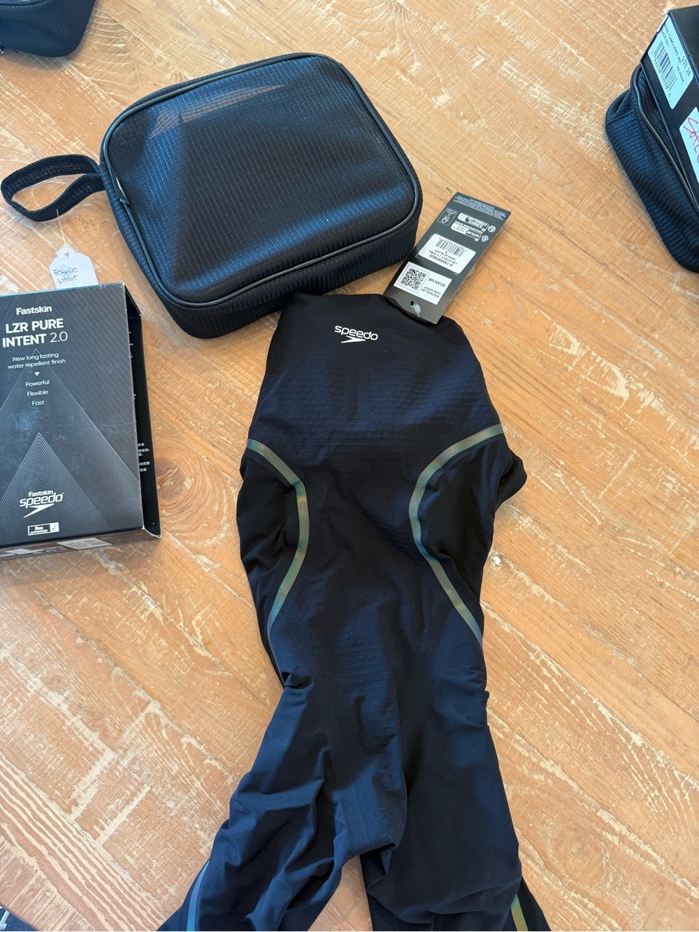 Women’s Speedo Black Fastskin Tech Racing Suit